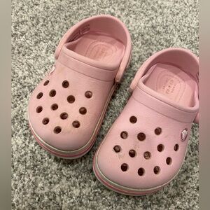 6C Pink Crocs